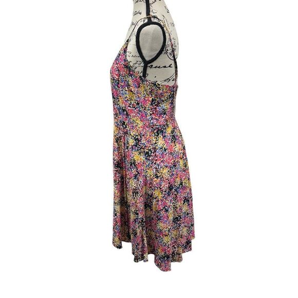 Gap Y2K Multicolored Floral Print Casual Summer Slip Dress, Small - Picture 6 of 10